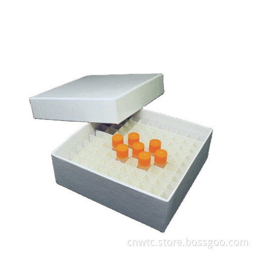 100 Holes 1.8ml Paper Freeze Cardboard Cryotube Box: Product Title and Search Engine Keyword Cluster